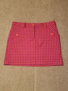 Nike Golf Girl's Plaid Skirt